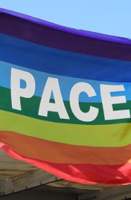 Bandiera della Pace multicolore