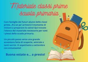 elenco materiale Settimo Milanese